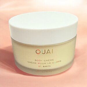 OUAI St. Barts Body Cream with White and Gold Accents